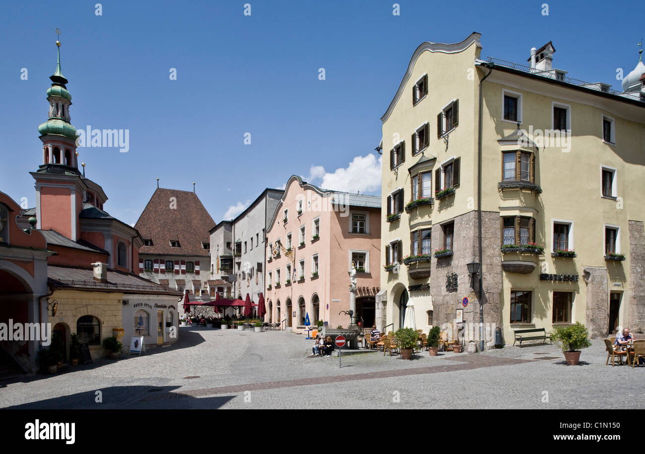 Hall in Tirol Stock Photo Alamy
