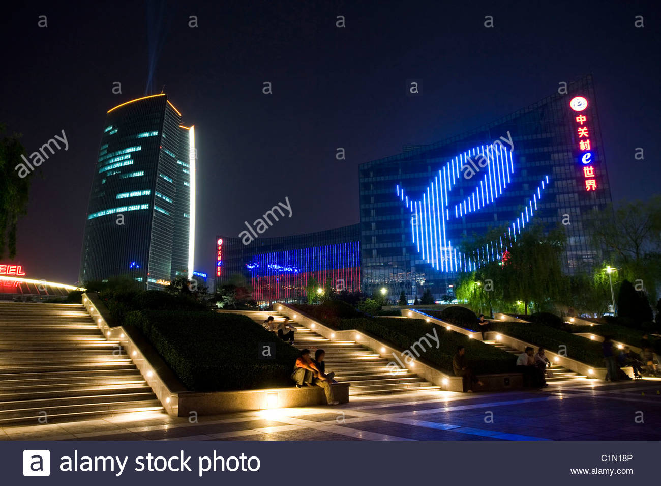 Beijing Night View Stock Photos & Beijing Night View Stock Images - Alamy