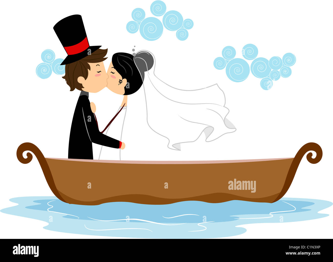 Stick figure boat hi-res stock photography and images - Alamy