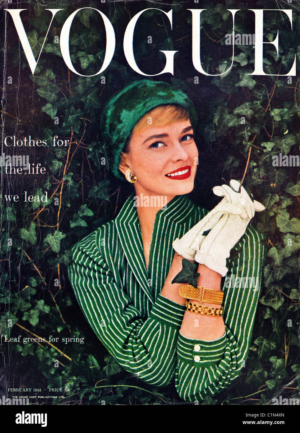 A Magazine Cover For Vanity Fair Of A Woman by L. A. Morris