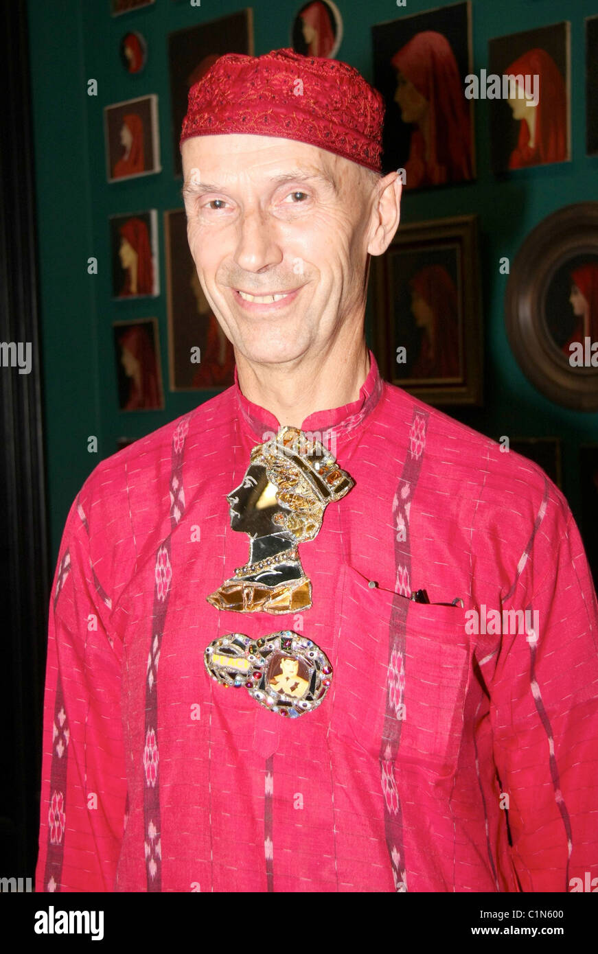 Andrew Logan Private view for 'Gay Icons' at the National Portrait Gallery London, England - 30.06.09 Stock Photo