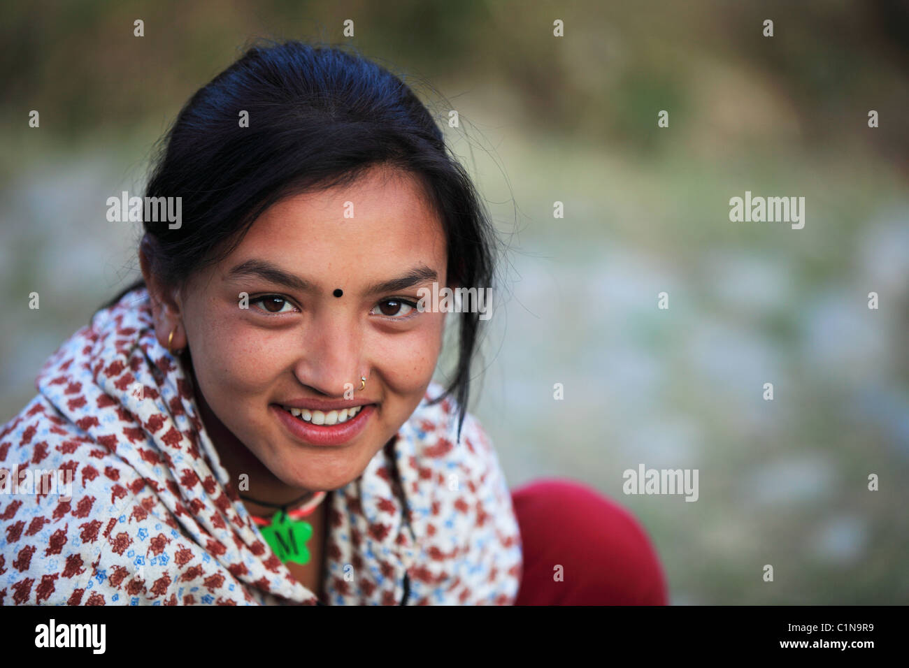 Teen girl nepal hi-res stock photography and images - Alamy