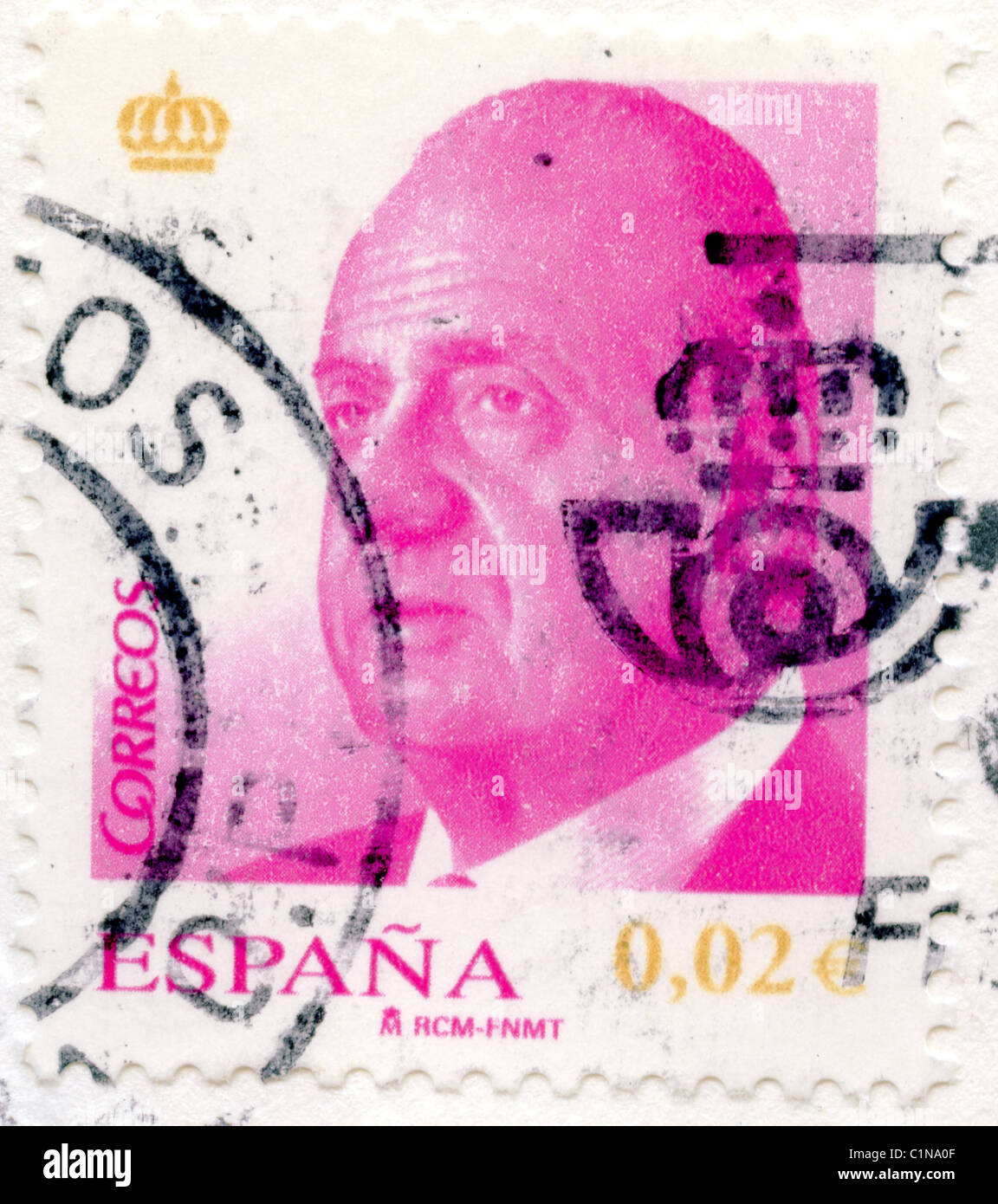 Spain postage stamp Stock Photo