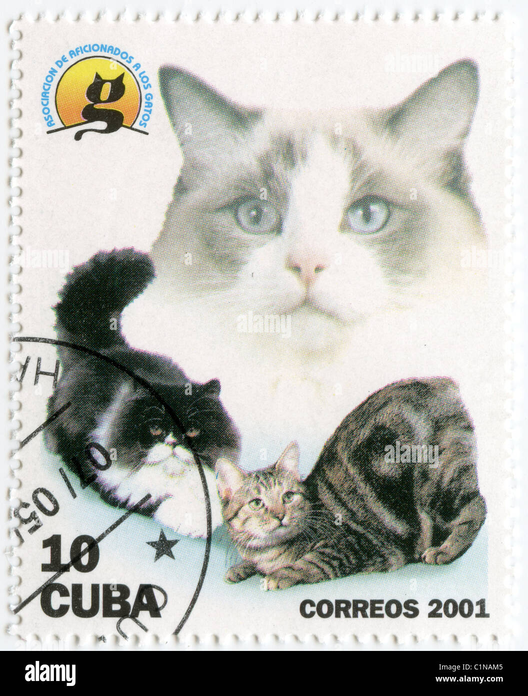 Cuba postage stamp Stock Photo