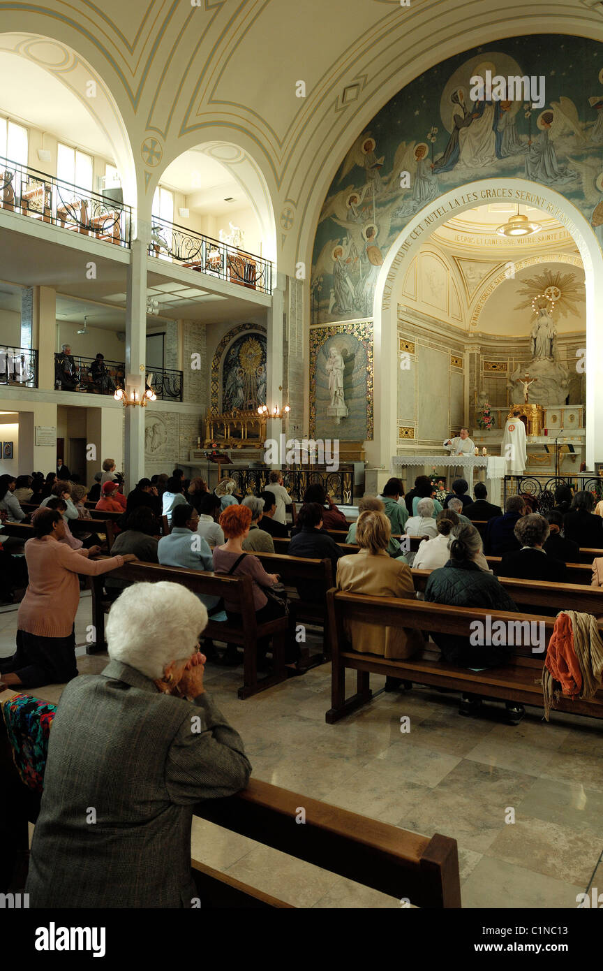 France, Paris, Notre Dame de la Medaille Miraculeuse Chapel in Rue du Bac Stock Photo