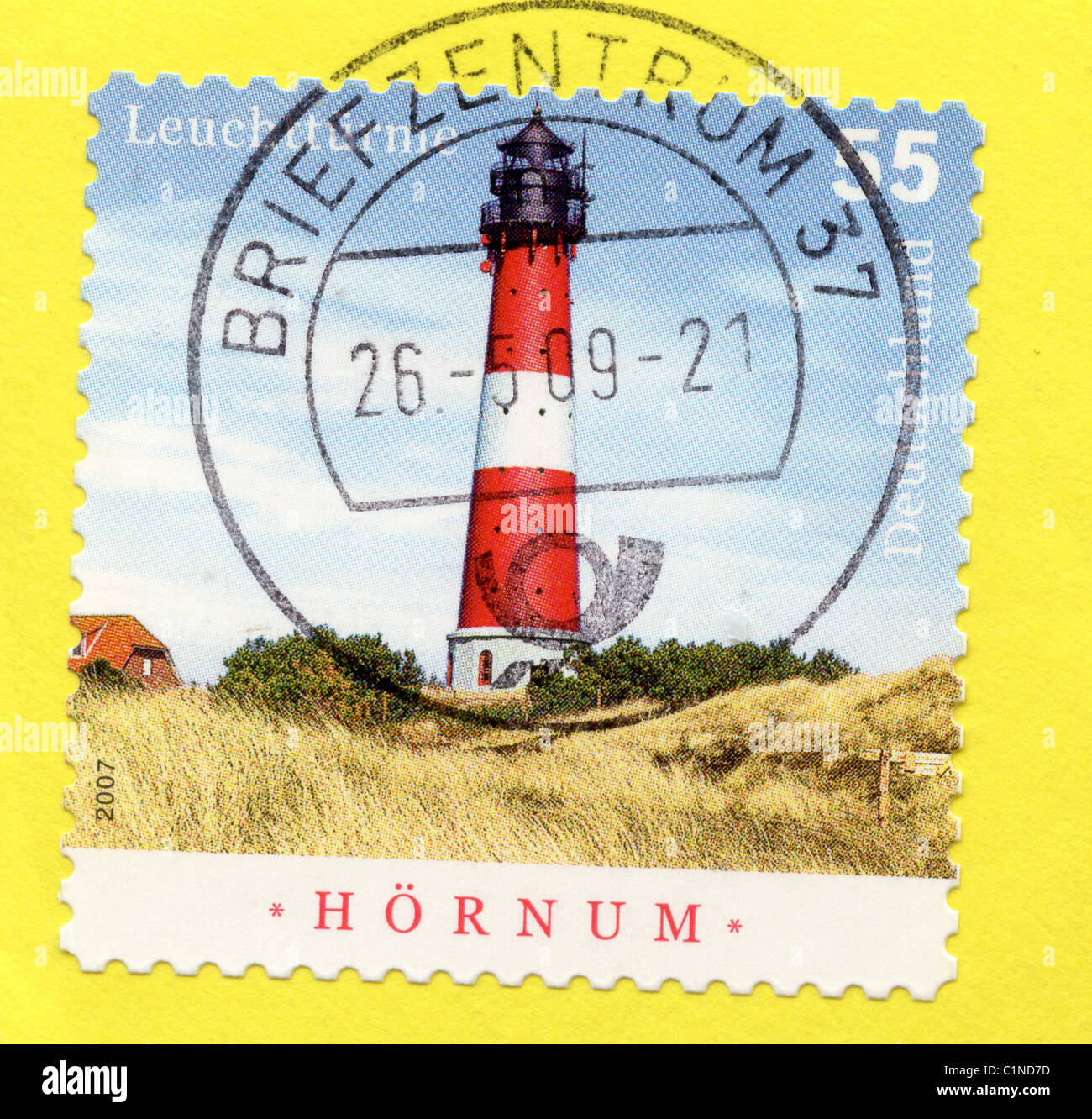 Germany postage stamp Stock Photo