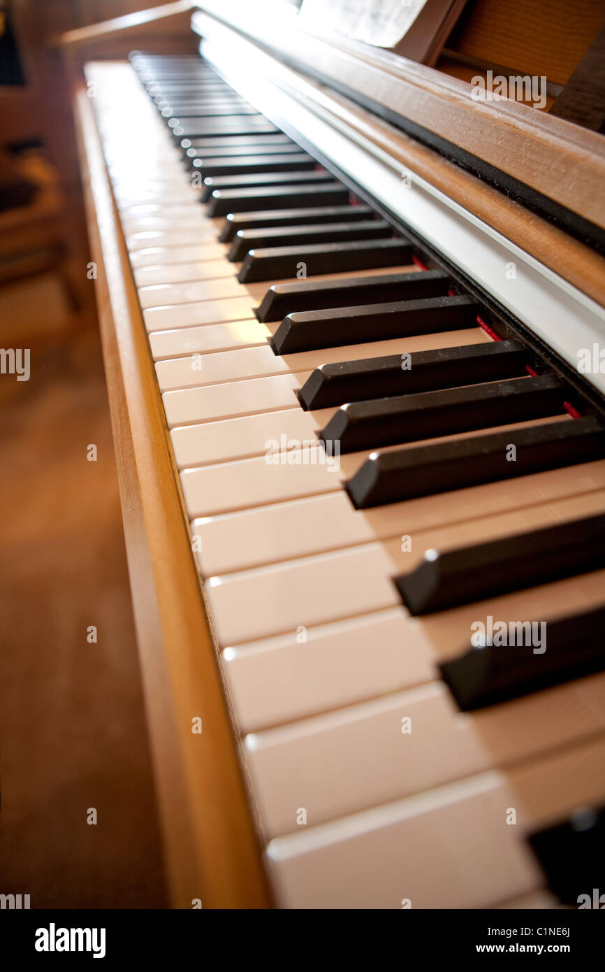 Piano Keys Stock Photo