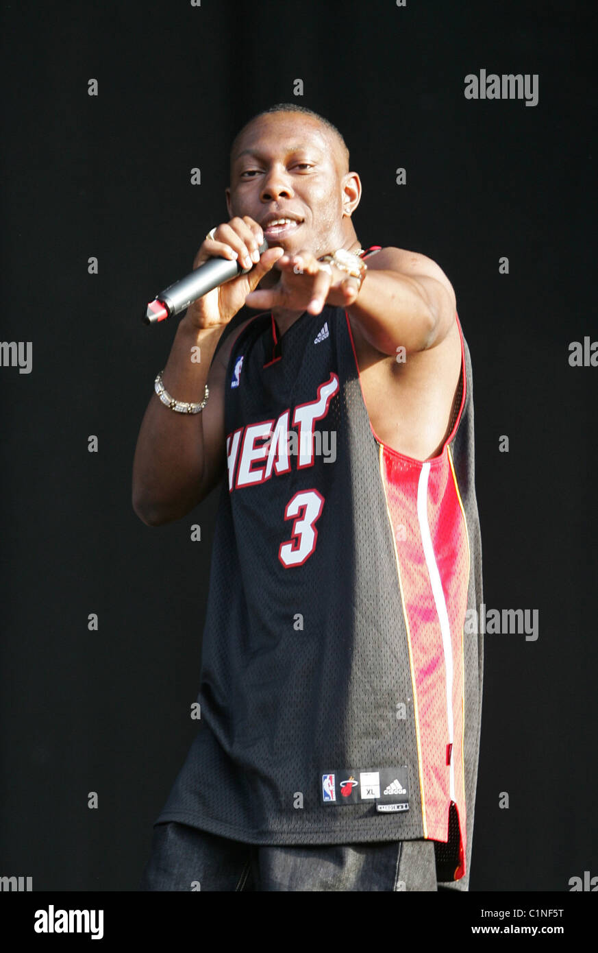 Dizzee Rascal performing at the Wireless 2009 held at Hyde Park - Day 1 ...