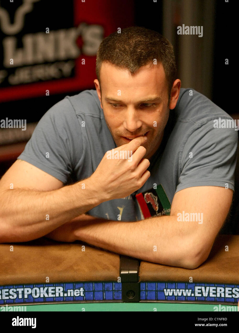 Ben Affleck Ante Up for Africa celebrity poker tournament at the Rio
