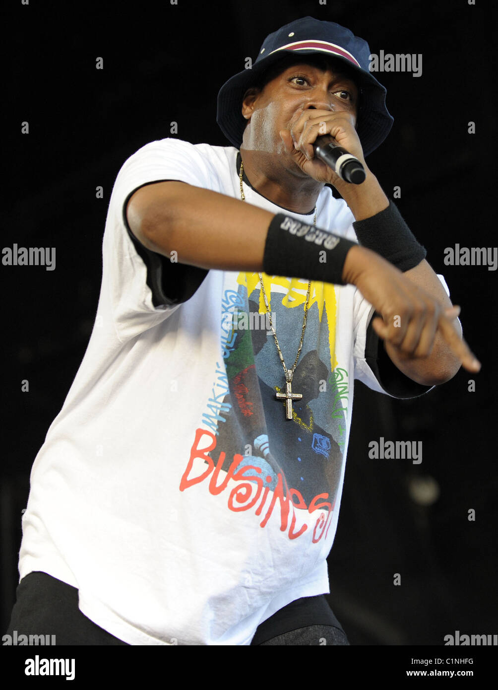 Parrish J. Smith, aka PMD, of EPMD Rock The Bells Festival 2009 held at the Molson Amphitheatre Toronto, Canada - 05.07.09 Stock Photo