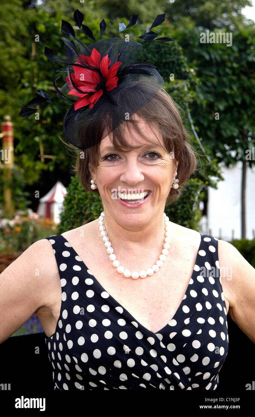 Esther Rantzen RHS Hampton Court Palace Flower Show London, England ...