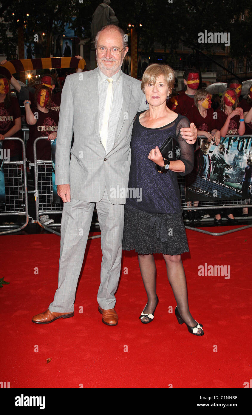 Jim Broadbent and Anastasia Lewis World Premiere of Harry Potter And