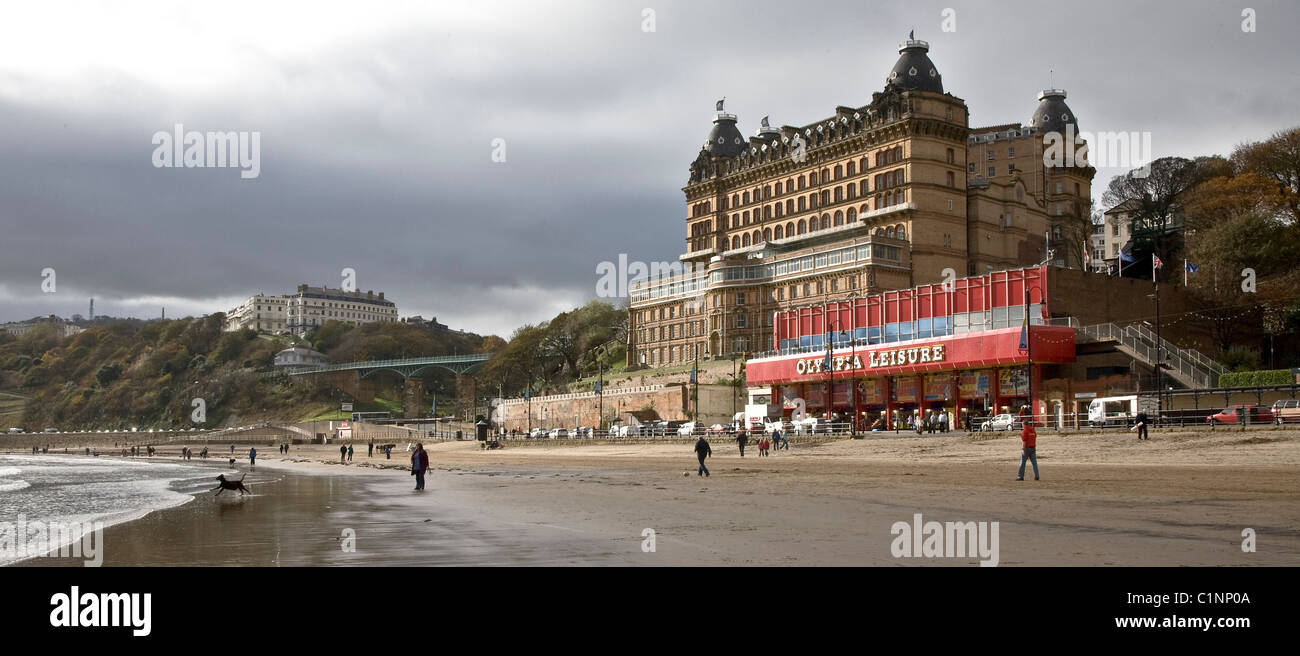 19th century scarborough beach yorkshire hi-res stock photography and ...