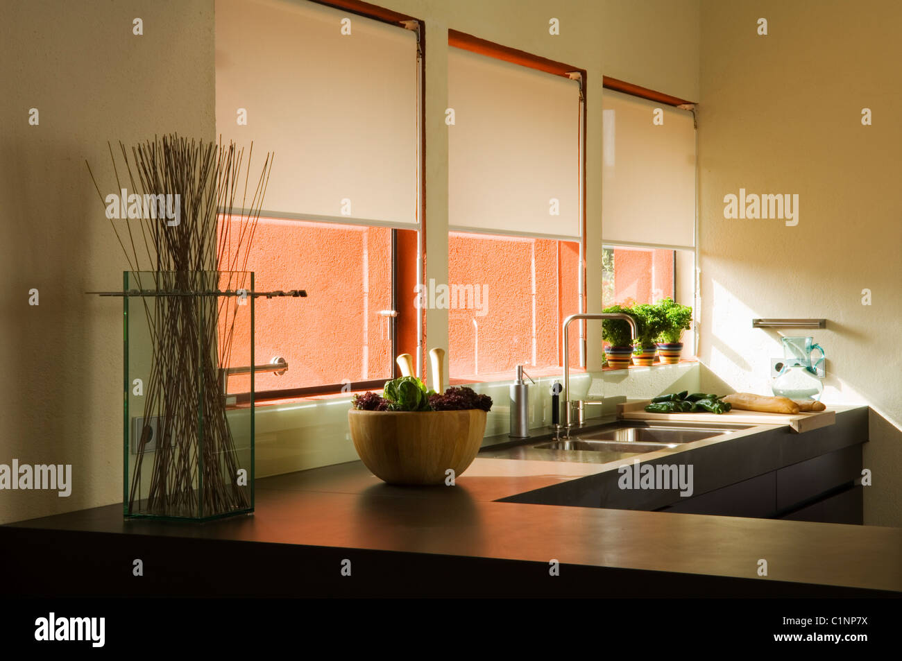 Spanish modernist house designed in a geometric style by leading