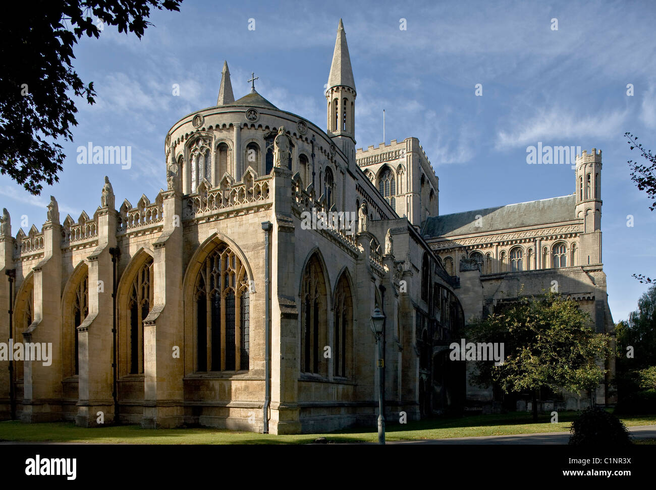 Peterborough cathedral archway hi-res stock photography and images - Alamy