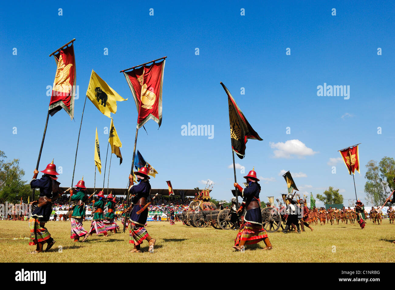 Thailand, Surin province, Surin, Surin Elephant Roundup Stock Photo