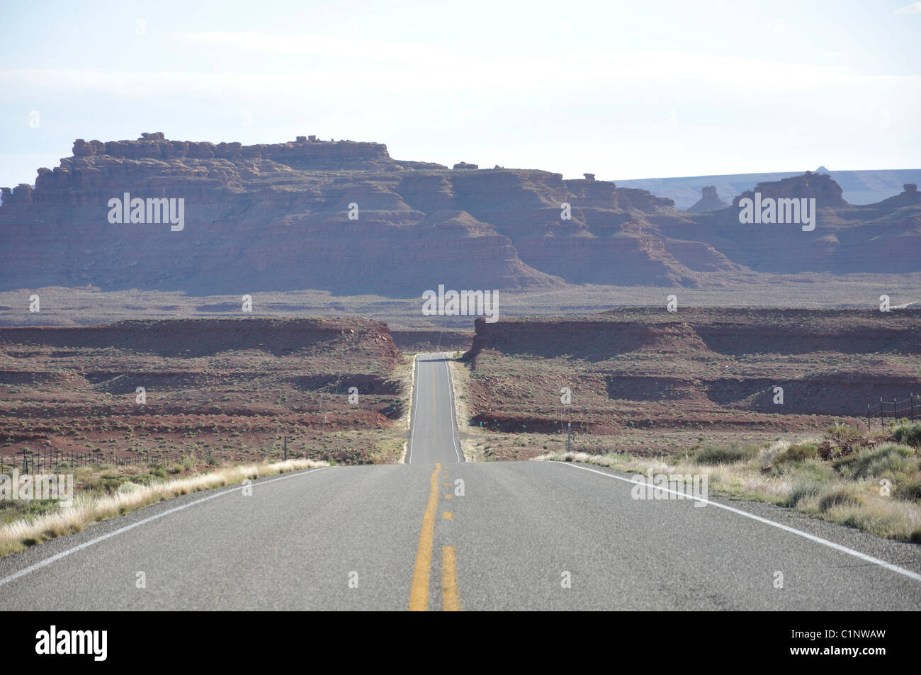 Scenic road, Utah, USA Stock Photo