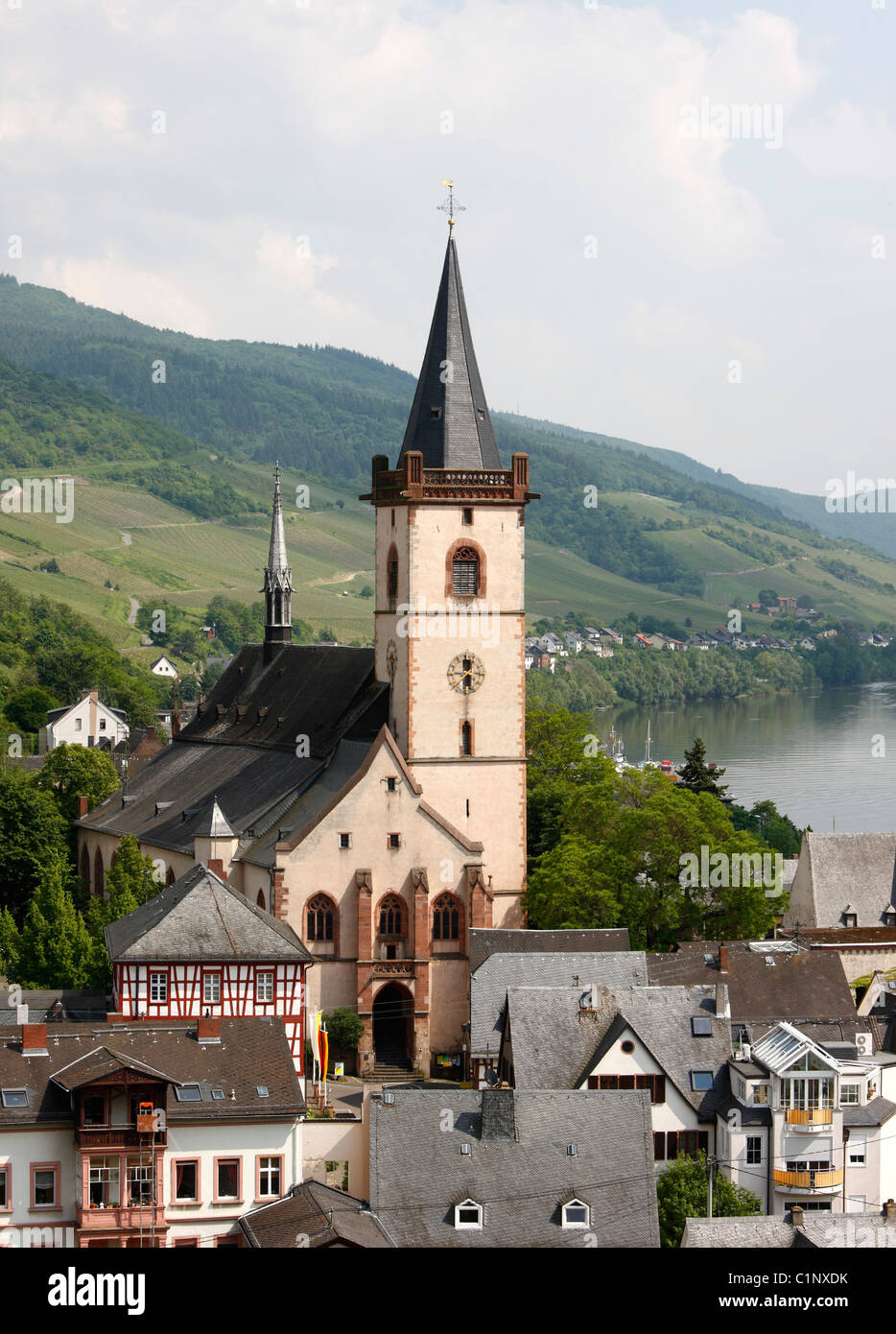 Lorch, Pfarrkirche St. Martin Stock Photo