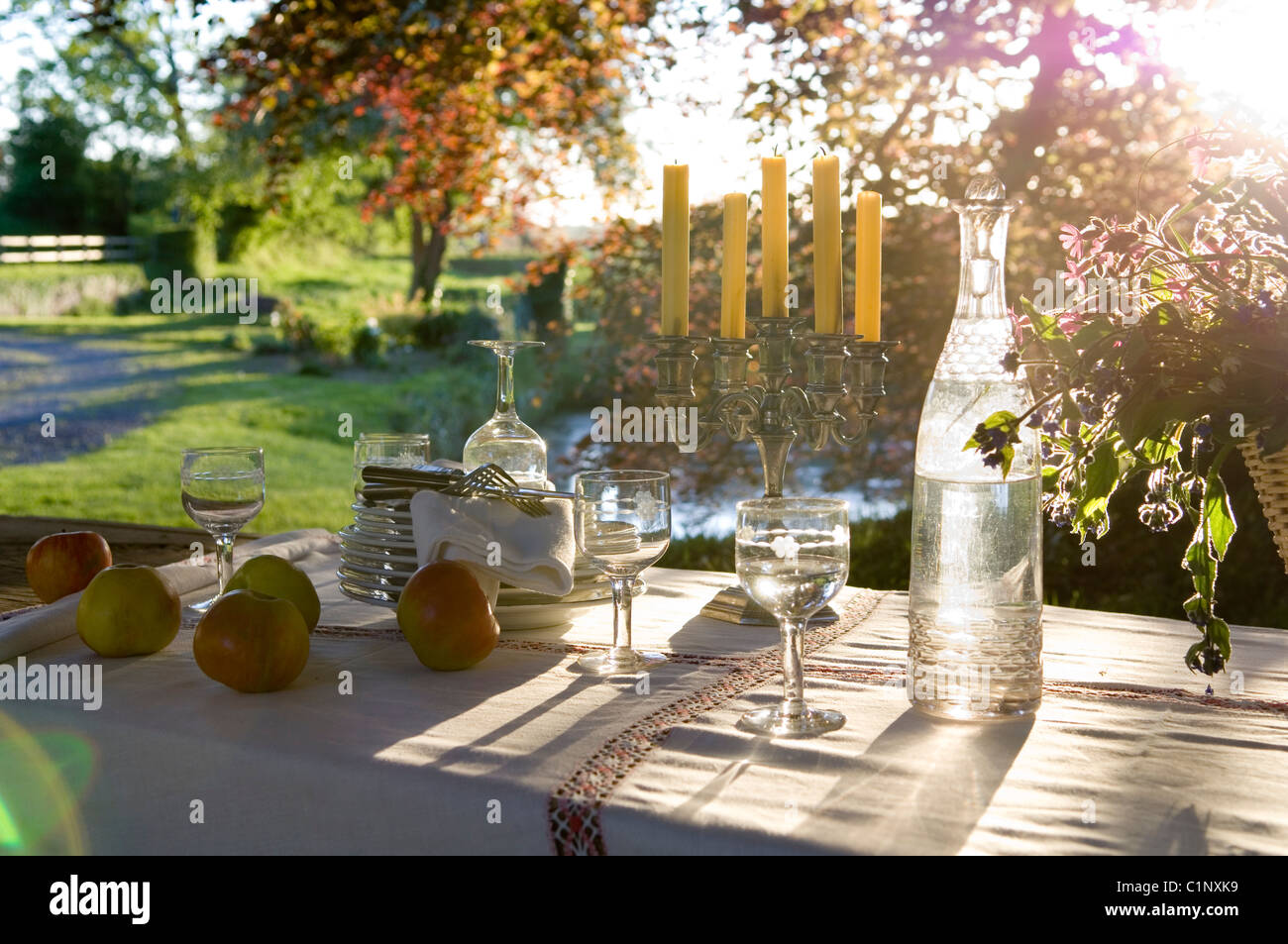Country house with original features Stock Photo
