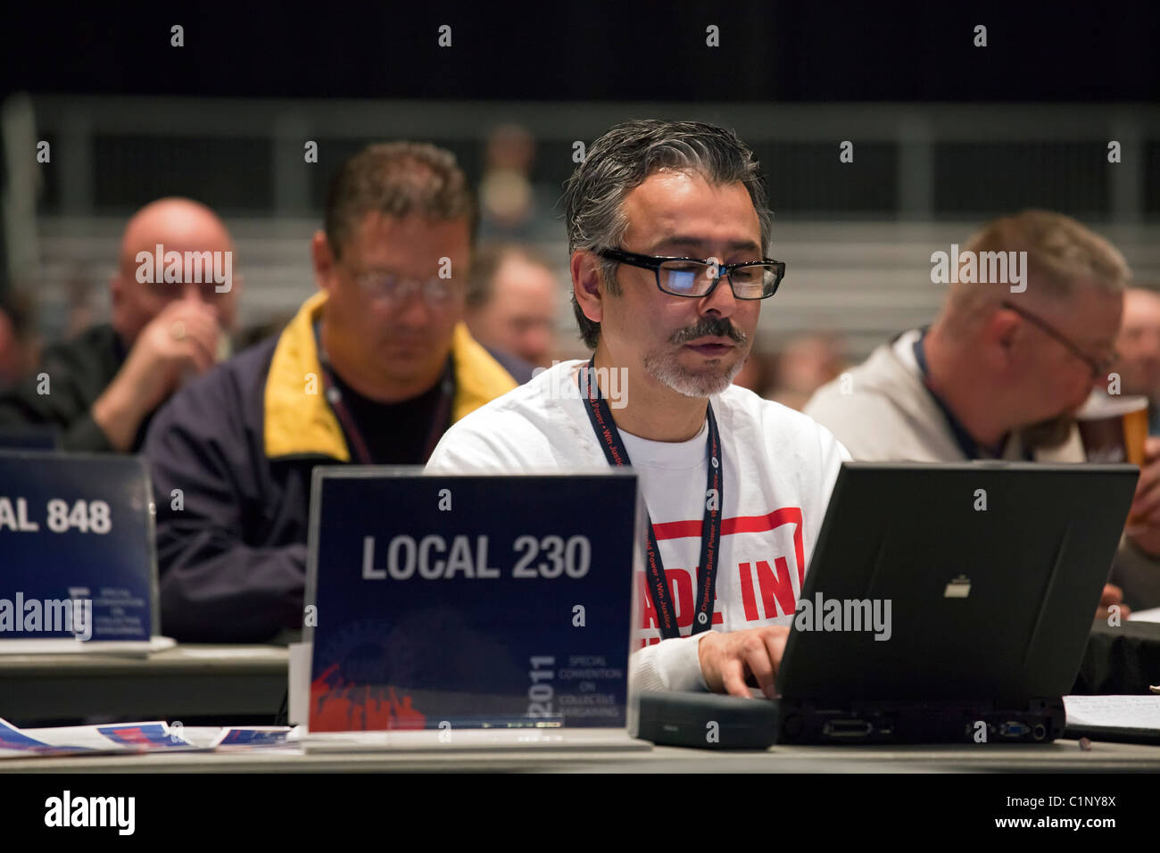 United Auto Workers Collective Bargaining Convention Stock Photo Alamy