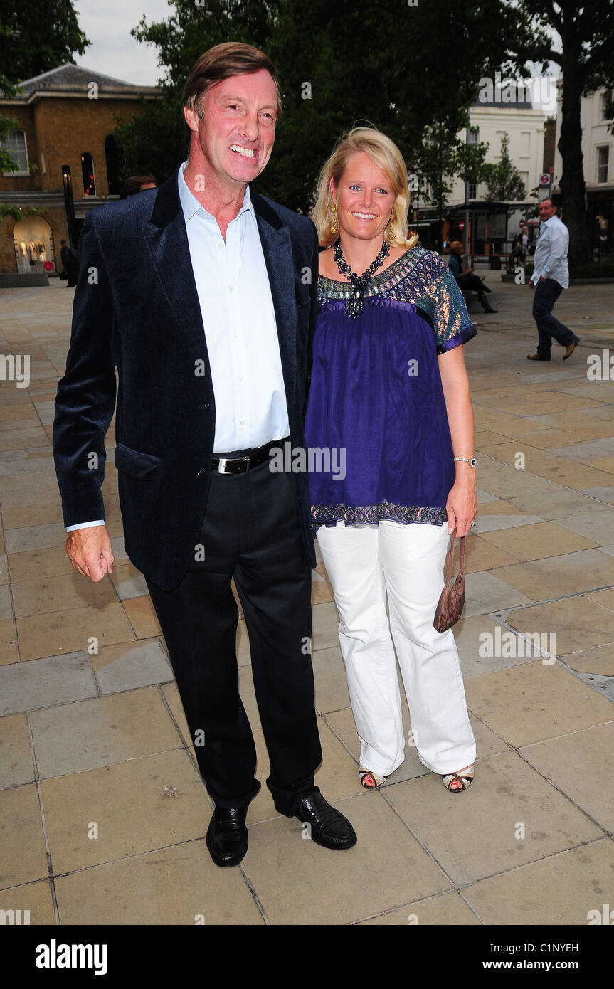 Lord Charles Brocket at the launch of the new Jaguar XJ held at the ...