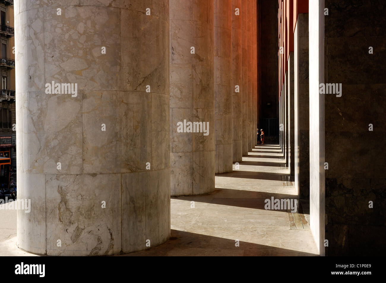 Italy sicily palermo post office hires stock photography and images