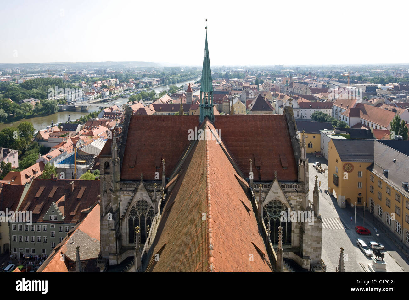 Regensburg, Dom St. Peter Stock Photo