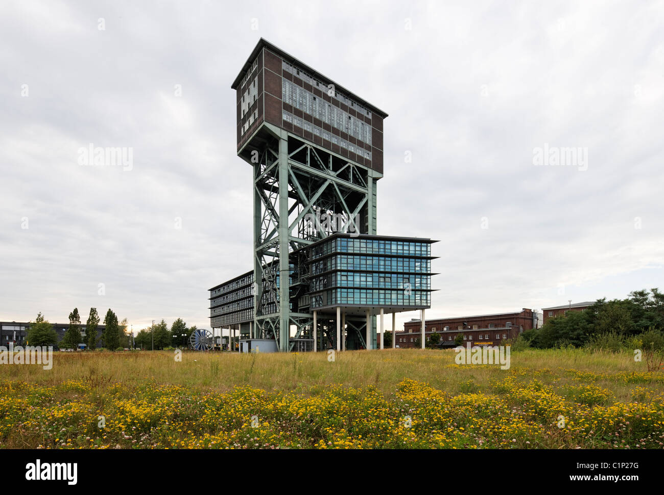 DortmundEving, Zeche Minister Stein Stock Photo Alamy