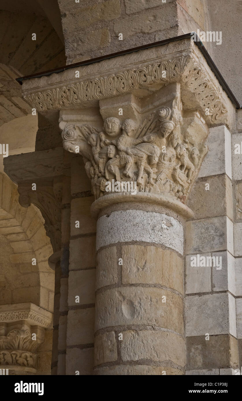 SaintBenoitsurLoire, Abteikirche Stock Photo 35520930 Alamy