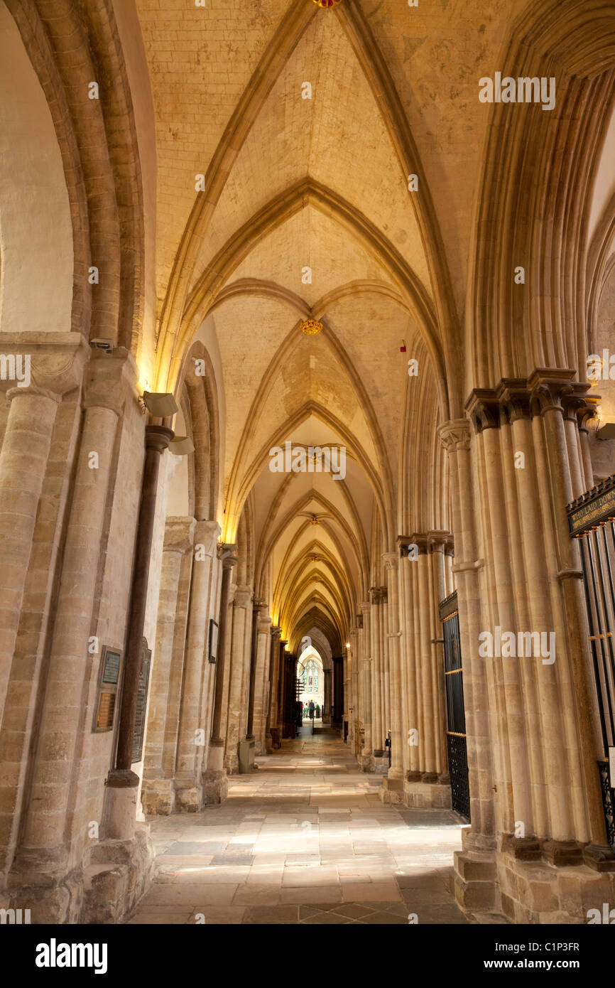 A side nave at Chichester Cathedral Stock Photo