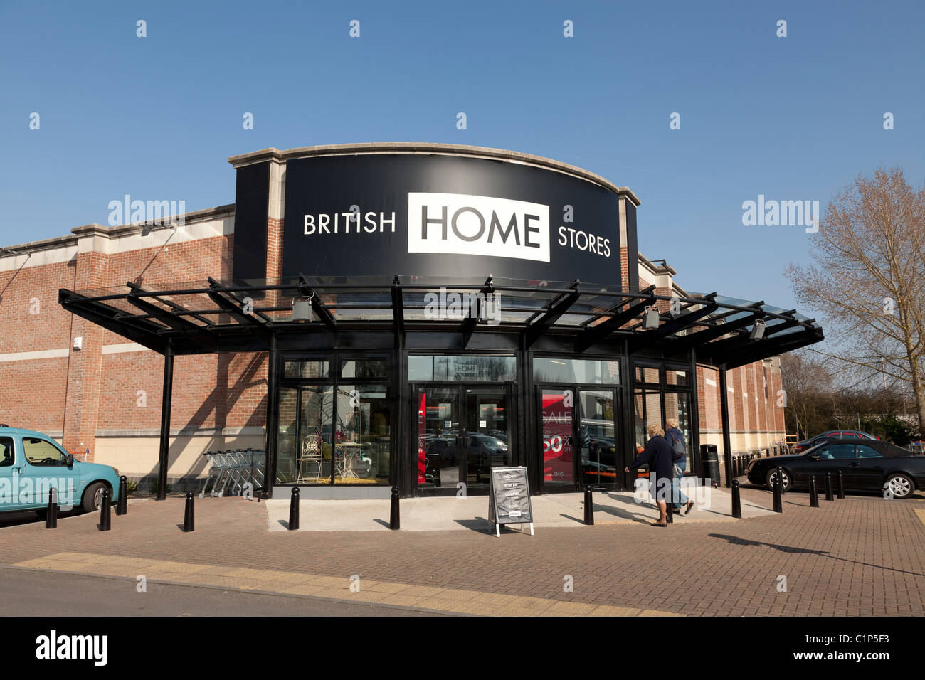 British Home Stores exterior of shop Stock Photo
