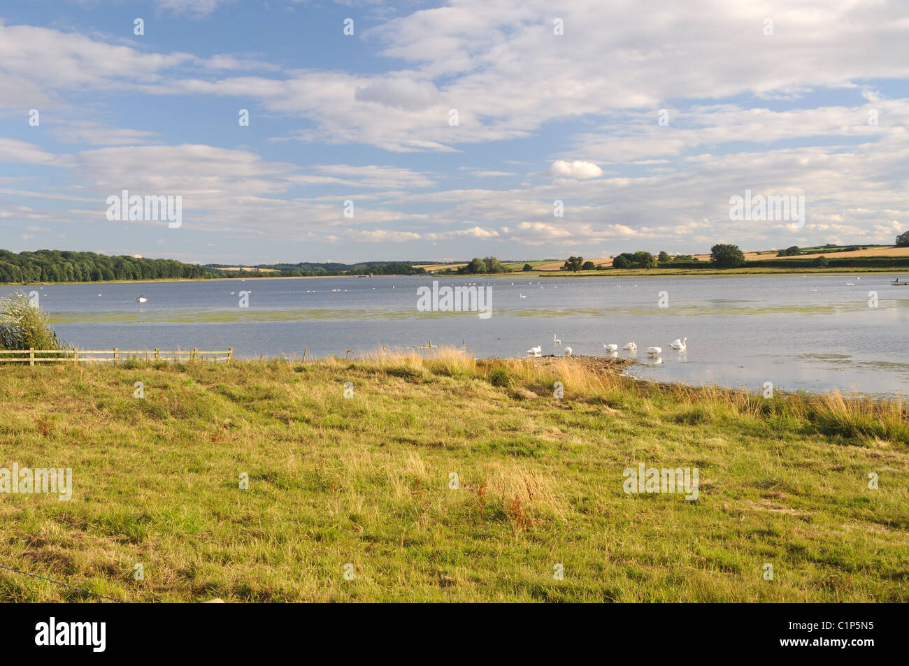 Eyebrook Reservoir, near Stoke Dry, Rutland, England Stock Photo