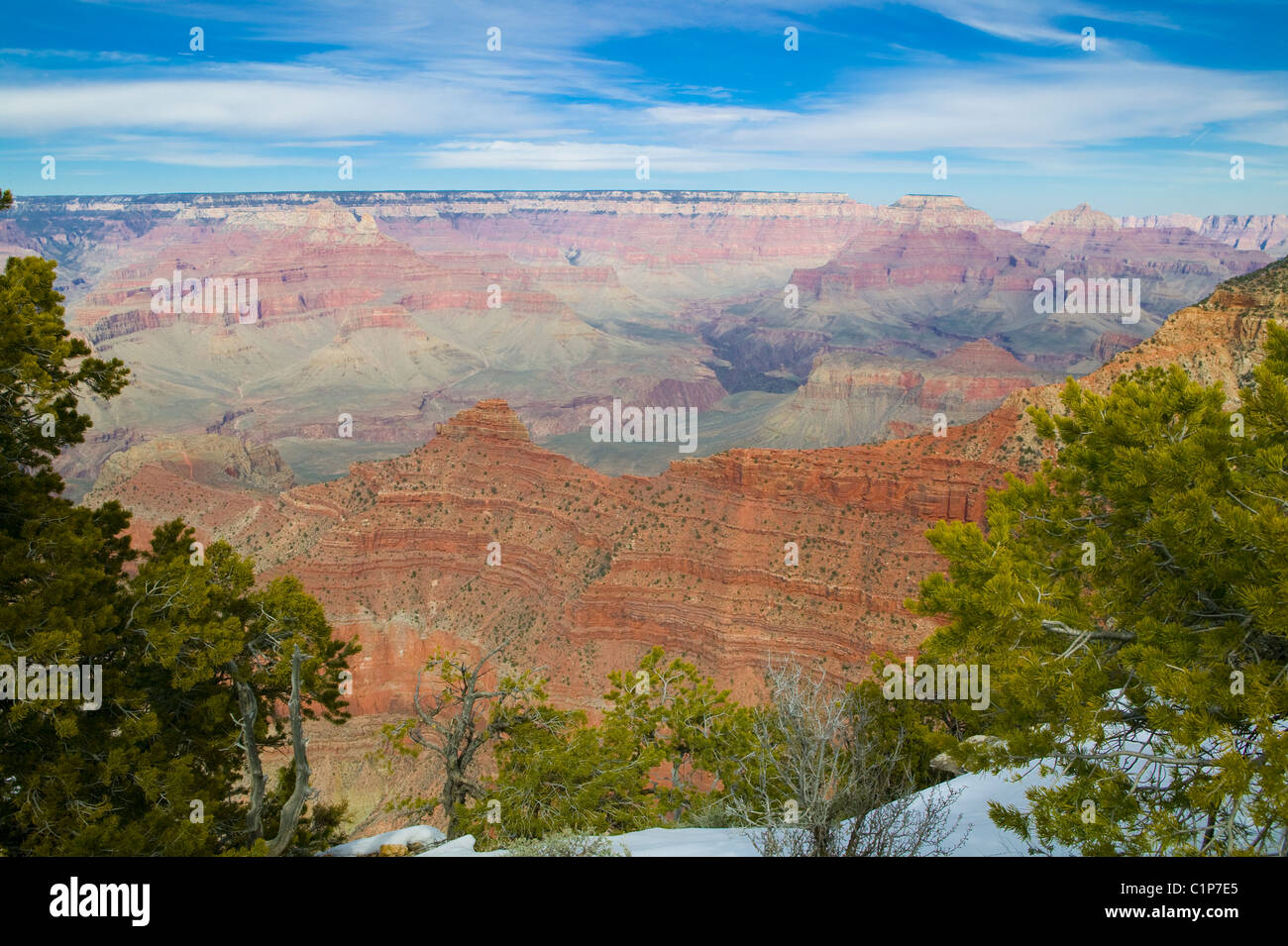 Grand Canyon, from the South Rim Stock Photo