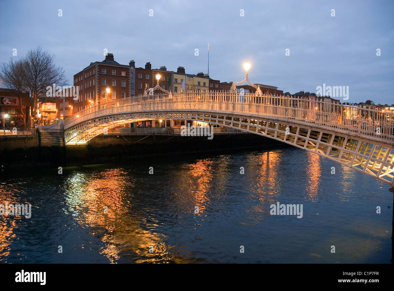 Republic Of Ireland Republic Of Ireland Dublin Liffey Bridge Built Stock Photo Alamy