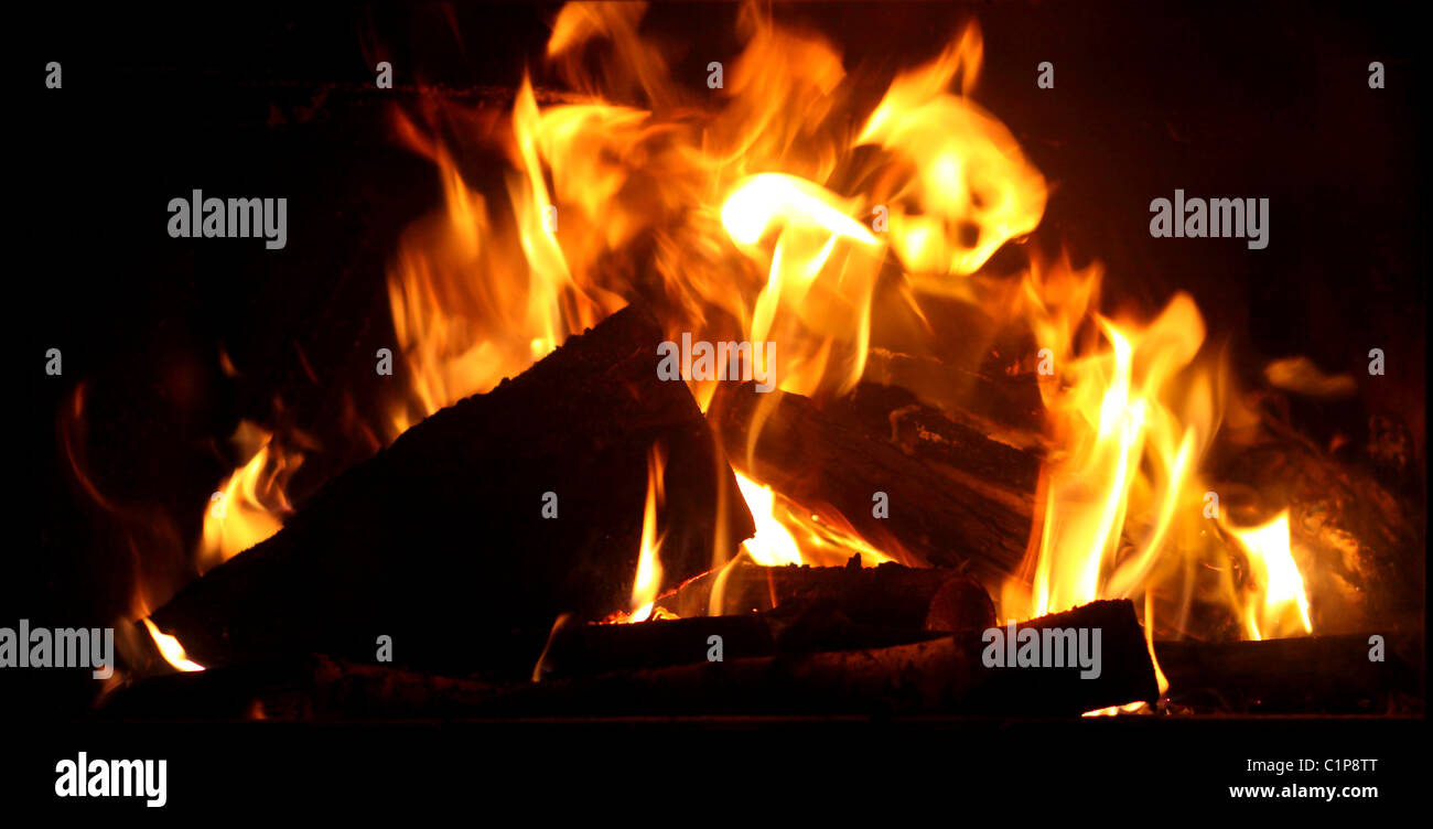 Coal Fire Home Stock Photos & Coal Fire Home Stock Images - Alamy