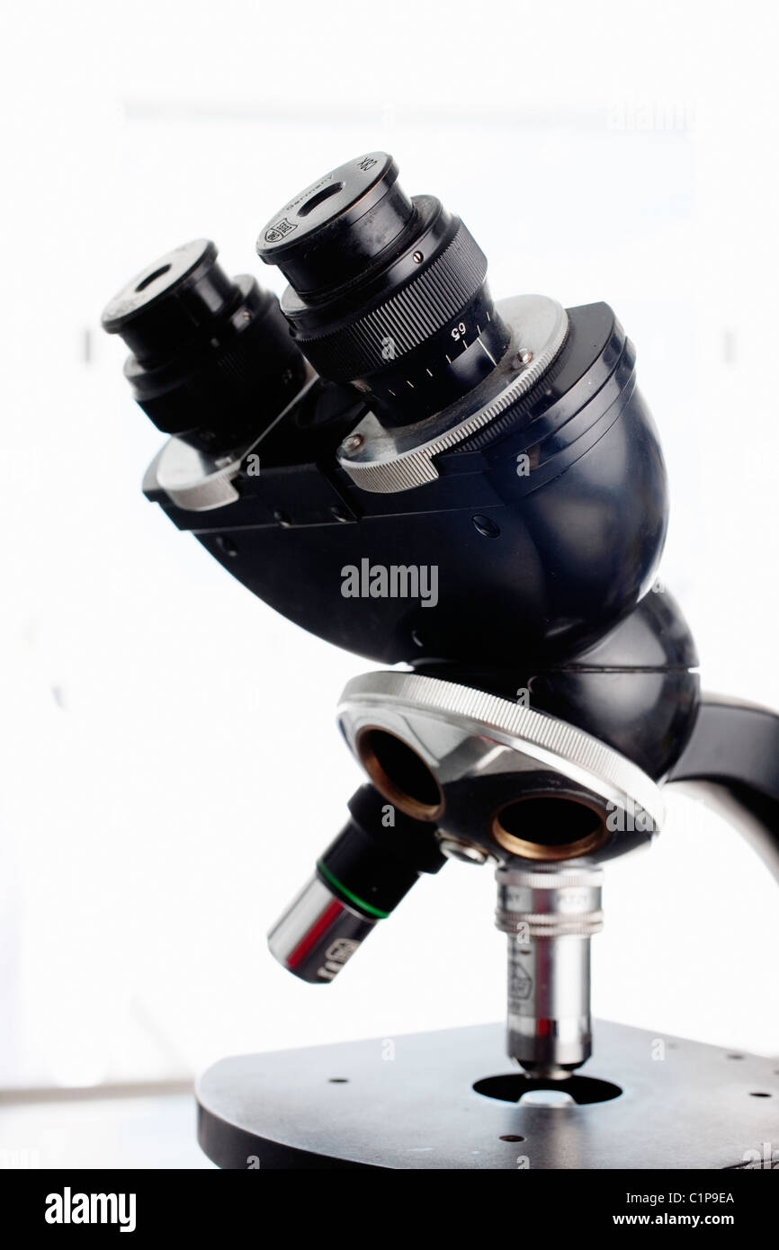Science symbols microscope hi-res stock photography and images - Alamy