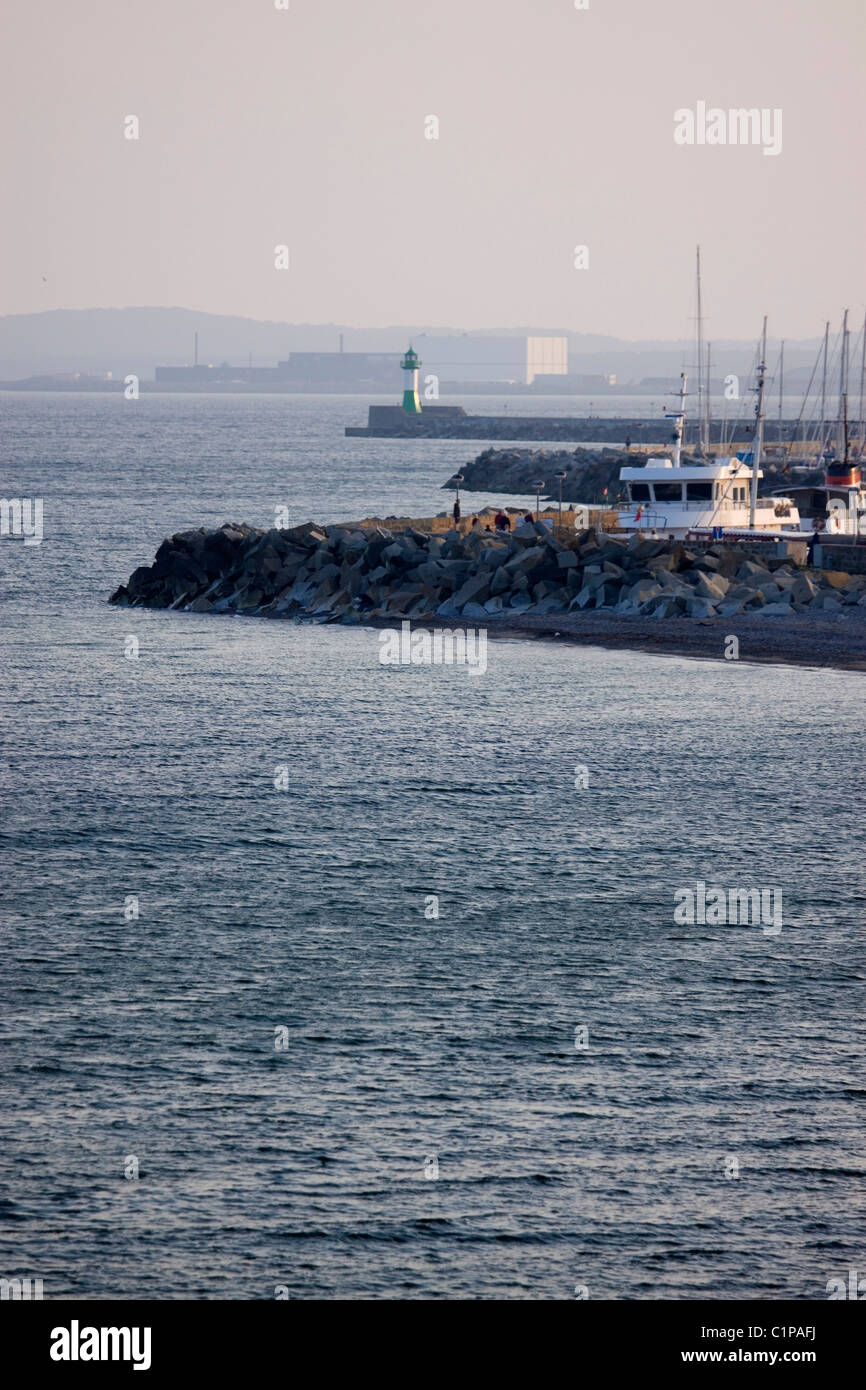 Germany, Rugen, Sassnitz, fishing boats in harbour Stock Photo