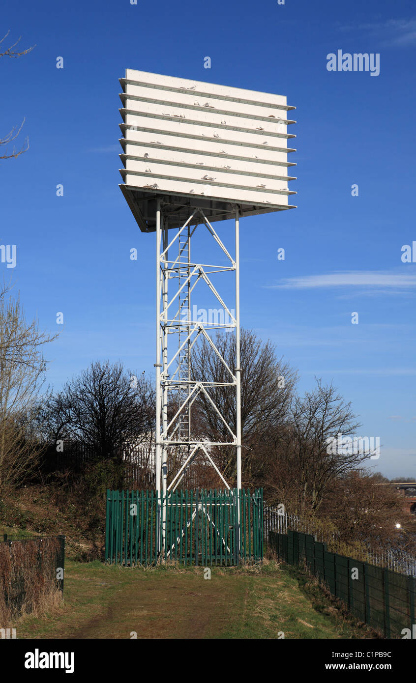 Kittiwake tower on the south bank of the river Tyne, Gateshead, NE England. Stock Photo