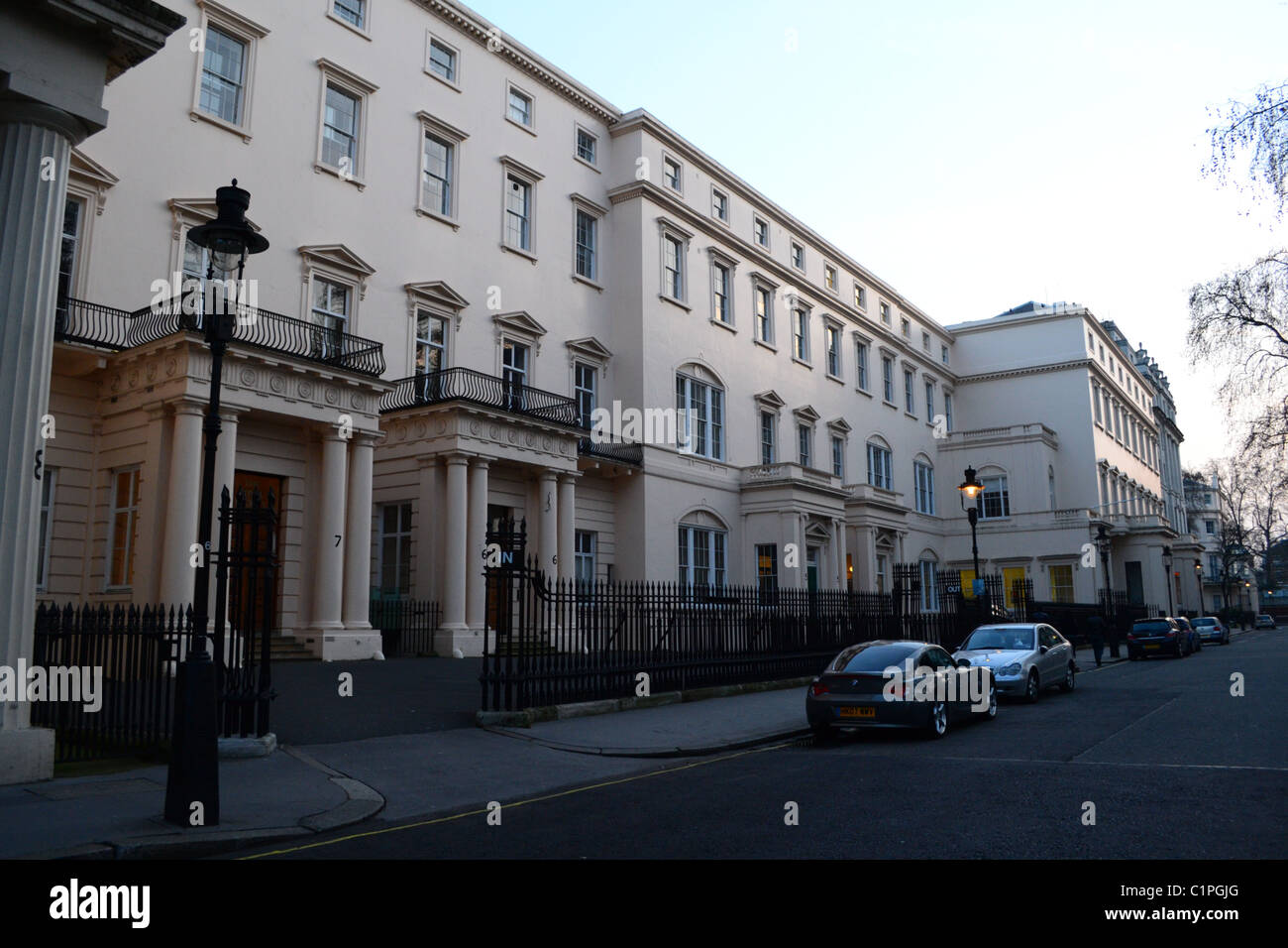 Beautiful classical facades in st james hi-res stock photography and ...