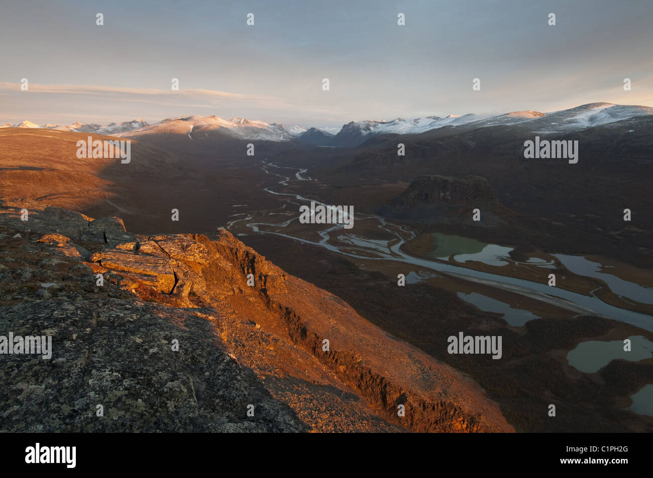 Sarek NP, Lapland, Sweden Stock Photo