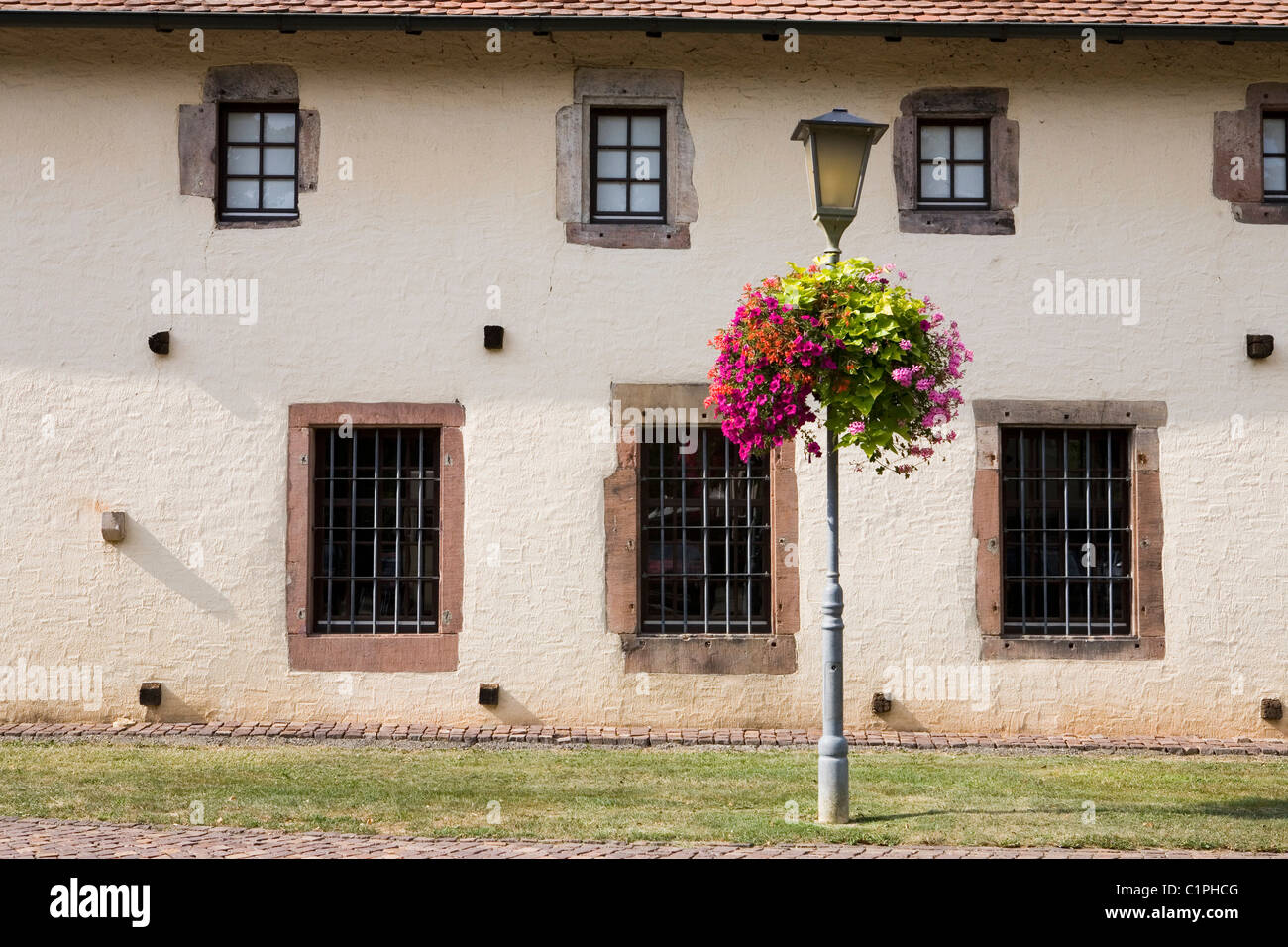 Germany, Bavaria, Haslach, facade of folk museum Stock Photo