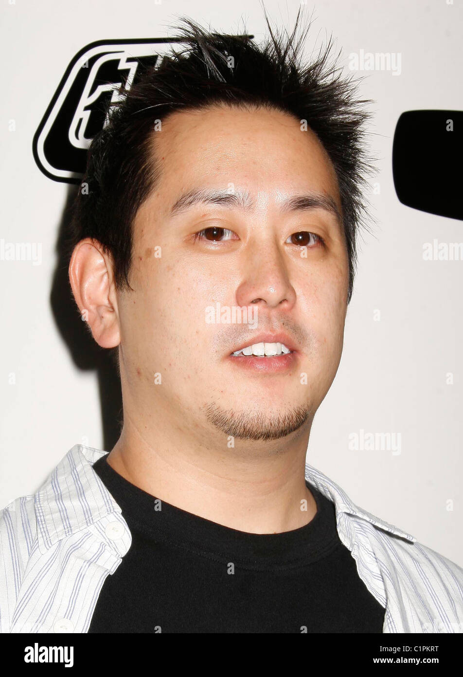 Joseph Hahn of 'Linkin Park' Riders For Health Benefit Event held at SURU on Melrose Avenue Los Angeles, California - 11.07.09 Stock Photo