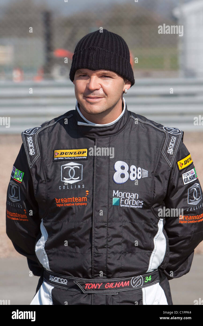British Touring Car driver Tony Gilham of team 888 Racing who drives a