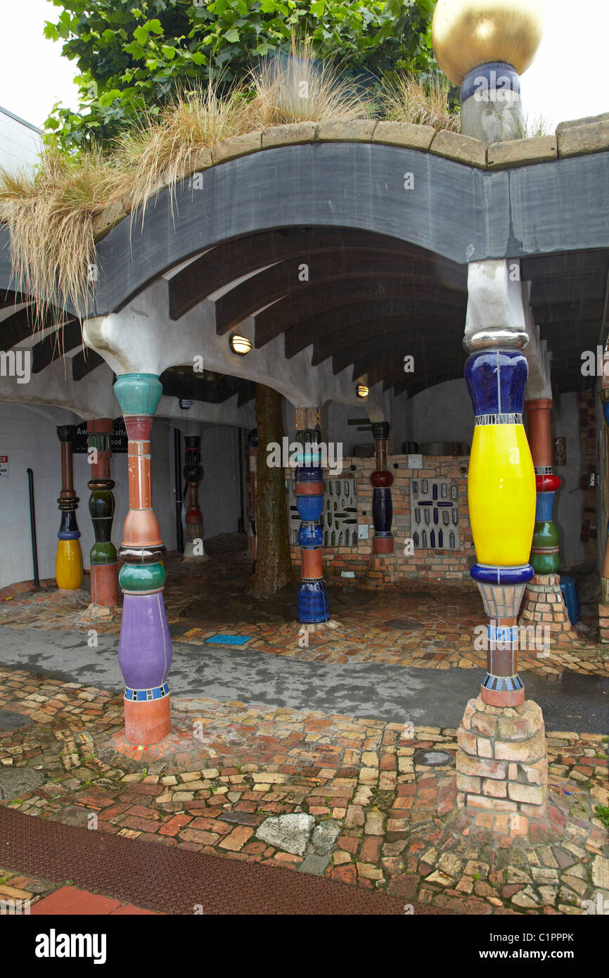 Hundertwasser toilets kawakawa new zealand hires stock photography and