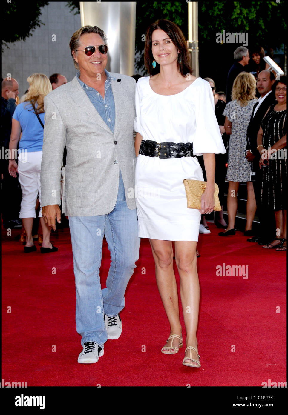 Don Johnson and his wife Kelley Phleger LA premiere of 