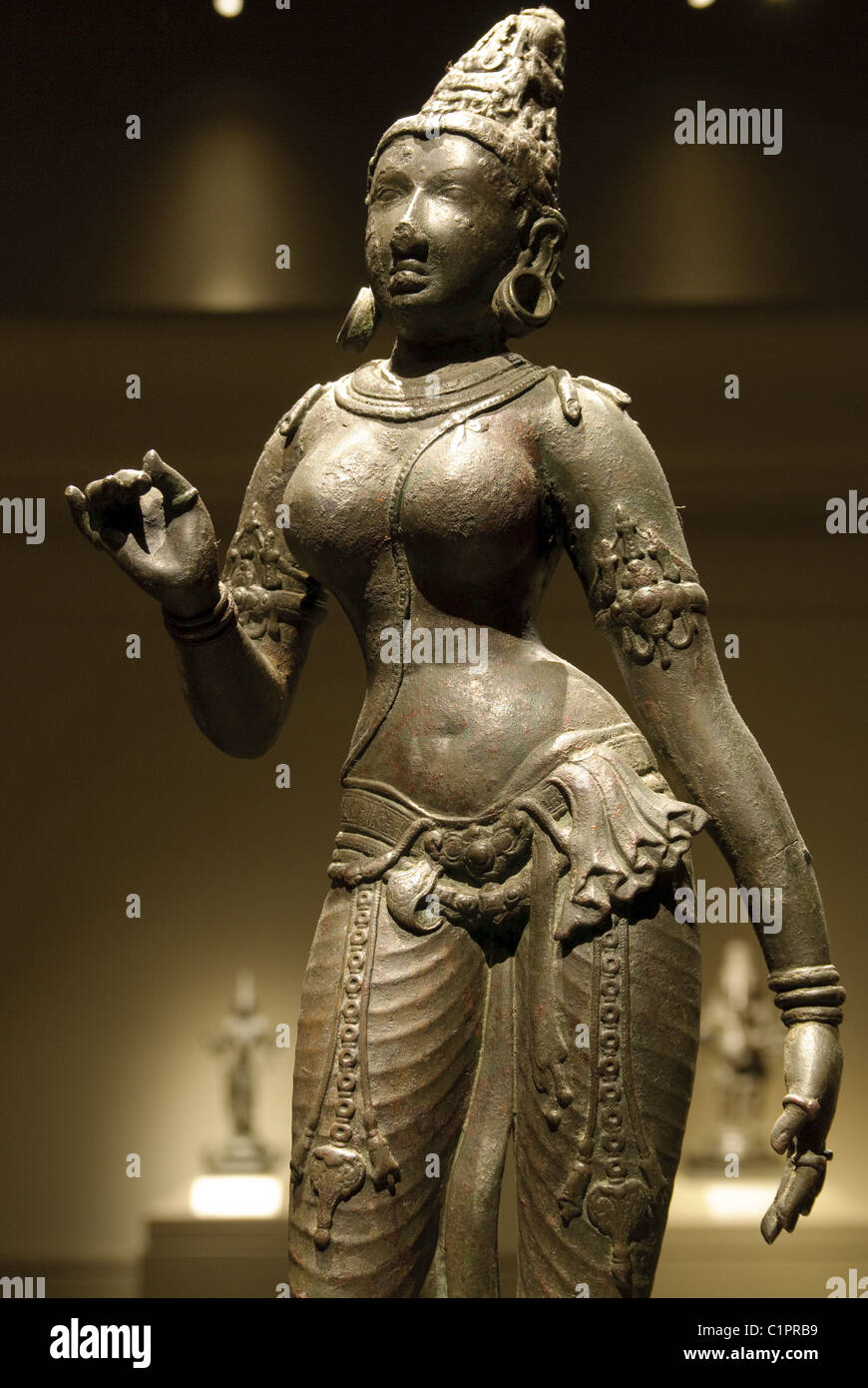 Standing Parvati, Chola period, (ca. 860–1279), ca. first quarter ...