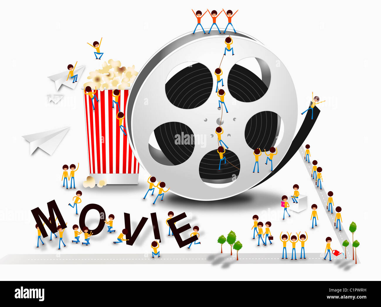 various types of diagram Stock Photo - Alamy