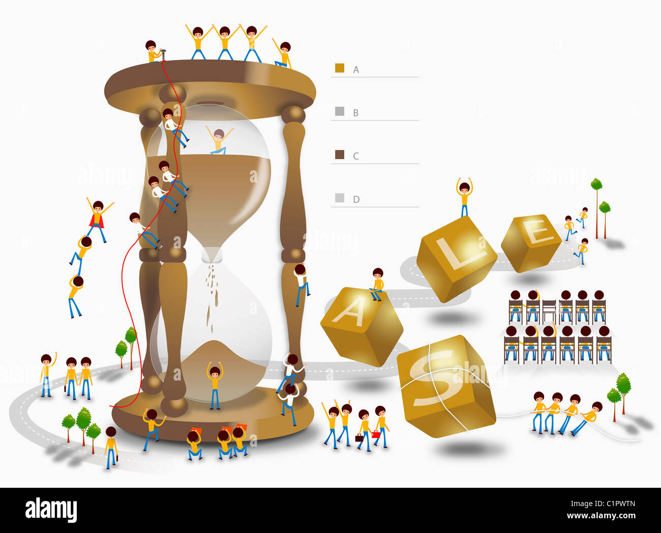 various types of diagram Stock Photo - Alamy