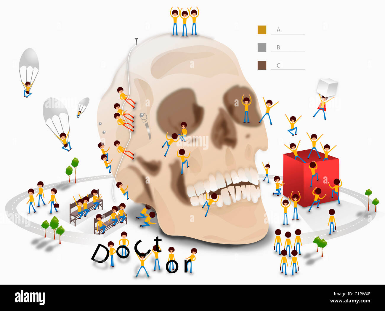 various types of diagram Stock Photo - Alamy