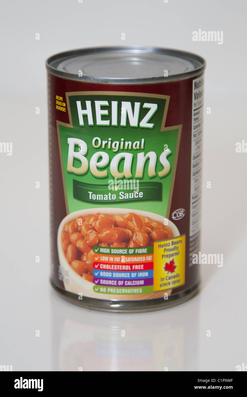 heinz baked beans Stock Photo